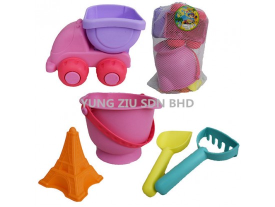 H12940006#SOFT TOY BEACH SET(5PCS)